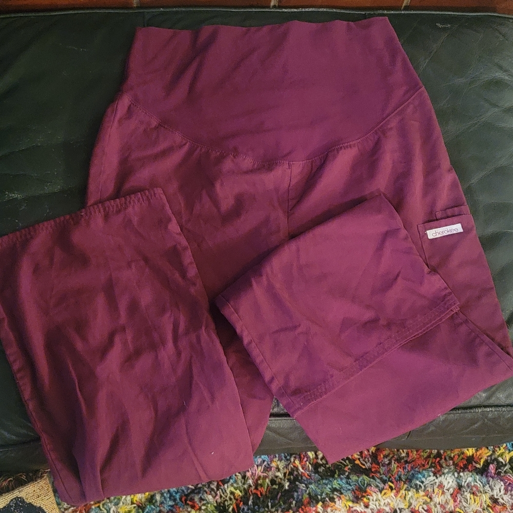 Cherokee Maternity Scrub Pants